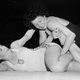 Mae Weston vs. Mildred Burke, Newark NJ, 1949. Image via AP.